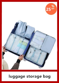 Ruputin 7 шт./компл. высокое качество Путешествия сетки в мешке Чемодан Органайзер Упаковка Куб Для женщин Для мужчин Дорожная сумка для хранения вещей