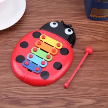 Музыкальная игрушка ударный детский музыкальный инструмент милый мультфильм жук ребенок для раннего развития забавная игрушка