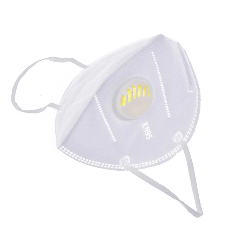 Cotton PM2.5 Activated Carbon Filter Respirator Mouth-muffle Mask Face Anti Haze Mask Breath Valve Anti-dust Mouth Mask - Цвет: 1