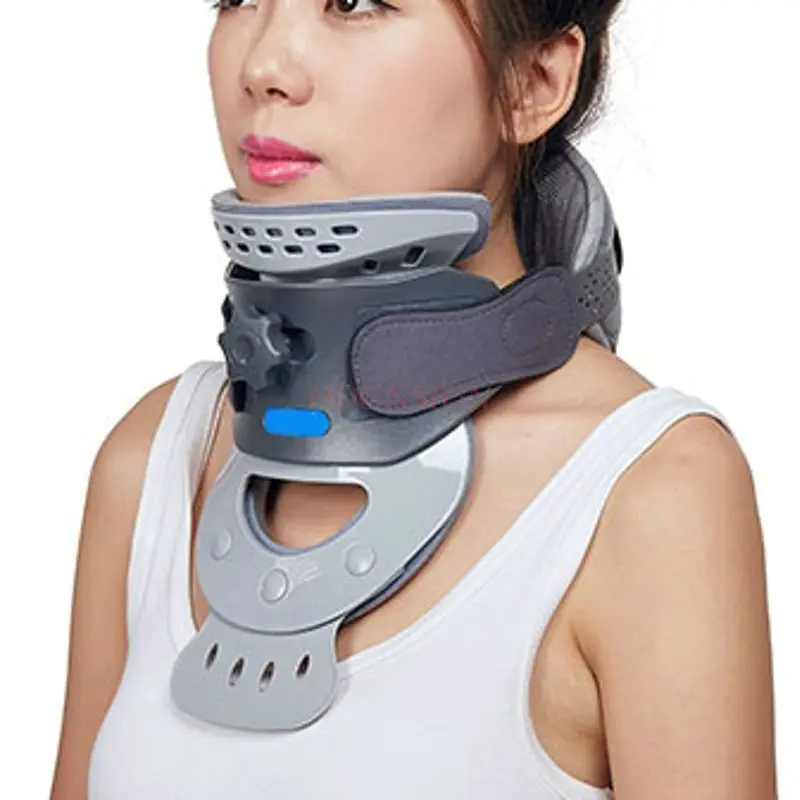 Neck Traction Device Tractor Cervical Stretcher Household Appliance Adult Vertebral Cervix Traction Home Medical Hot Compress Electronic