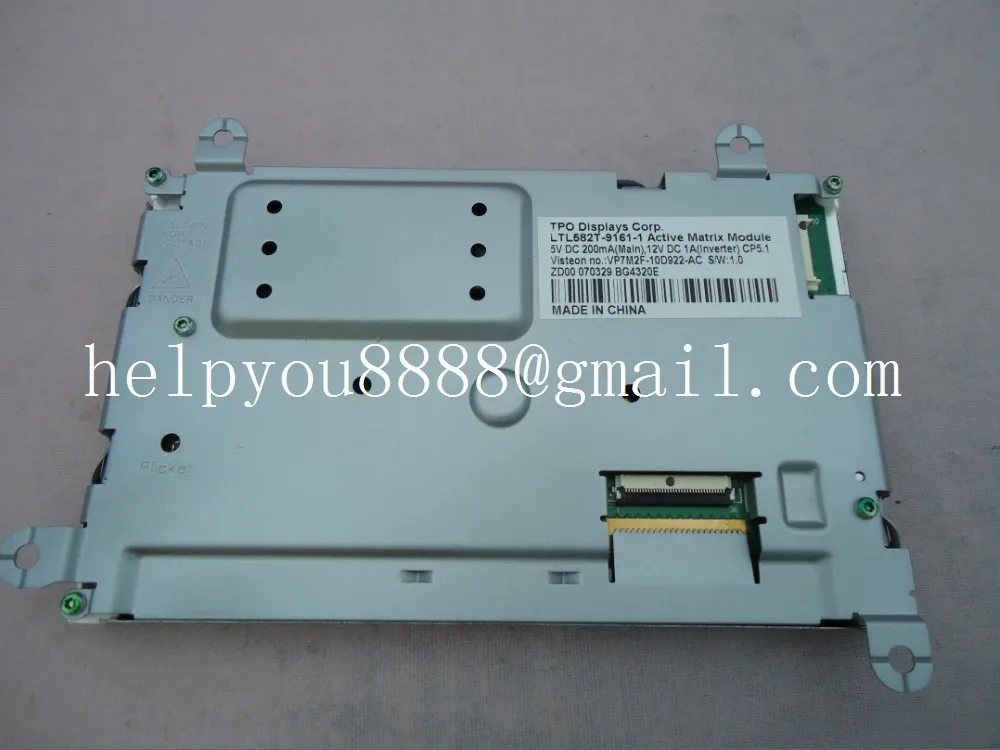 TPO displays LTL582T-9161-1 active Matrix Module for Ford Mondeo'