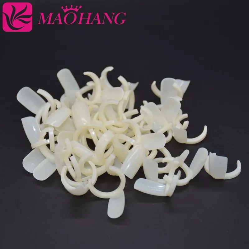 

5bag/lot Ring Color Card Fake False Nail Tips Chart Swatches Practice Display Tool Plastic Board set Gel Polish Bottle Neck Show