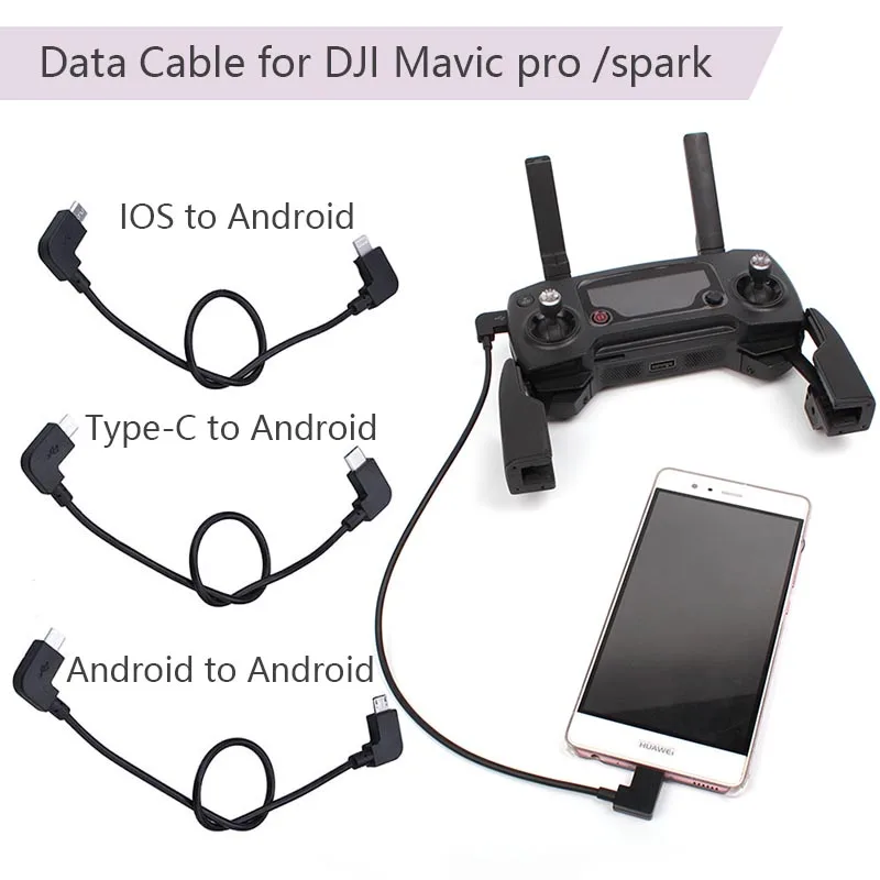 Data Cable for DJI Mavic pro Platinum Air Mavic 2 Zoom Micro USB