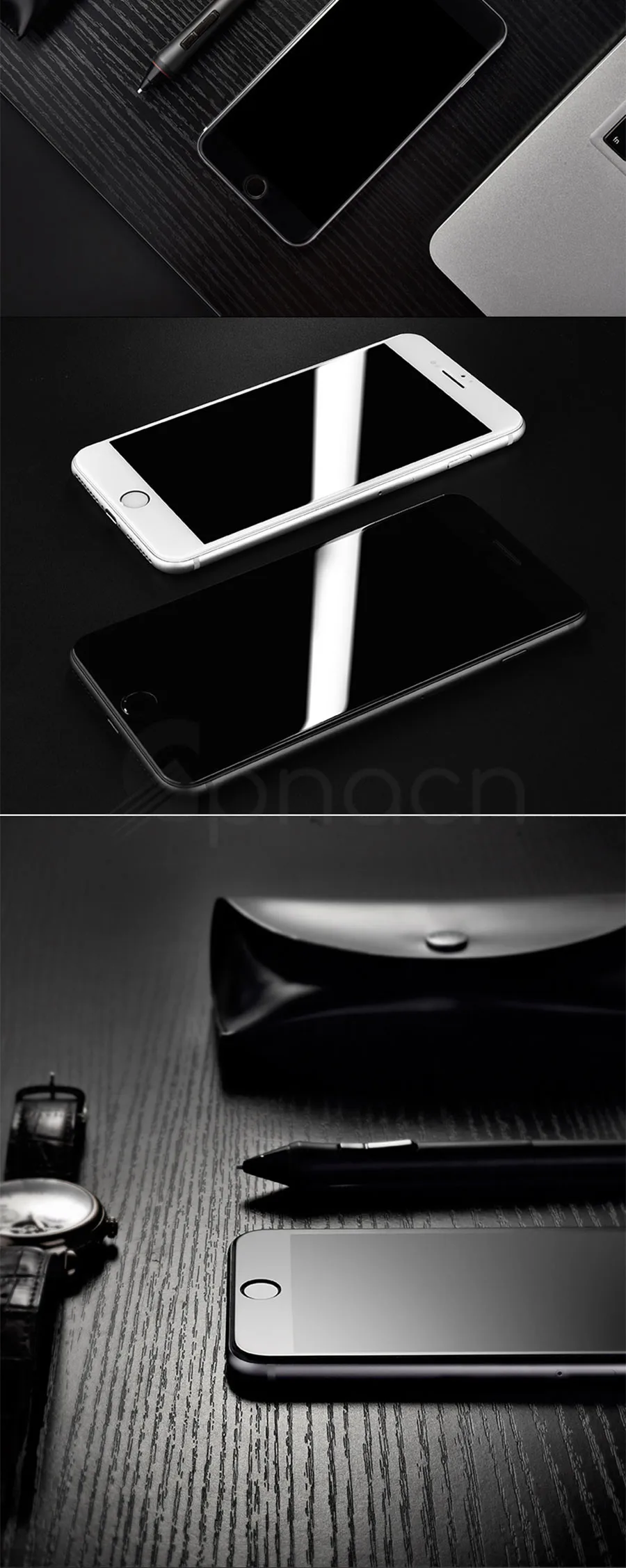 30D закаленное стекло с закругленными краями для iPhone 8 7 6 6S Plus полное покрытие протектор экрана для iPhone X XR XS Max Защитная стеклянная пленка