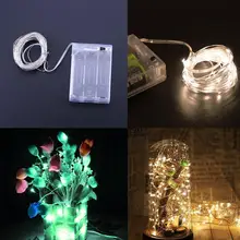 50 LED 5 m Leggiadramente Della Stringa Della Luce Catena Finestra Ghirlanda di Illuminazione di Festa Festa di Nozze Decorazion