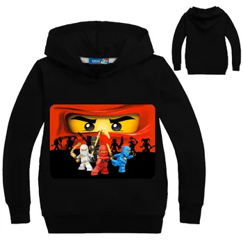 3-14Years Toddler Boy Sweatshirt Toddler Legoes Kids Hoodies Ninjago Shirt Long Sleeve Super Heroes Sweater Jongens Kleding 3