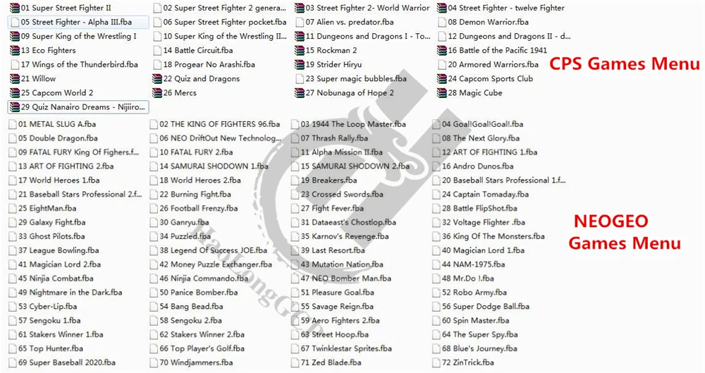 Games Menu 1