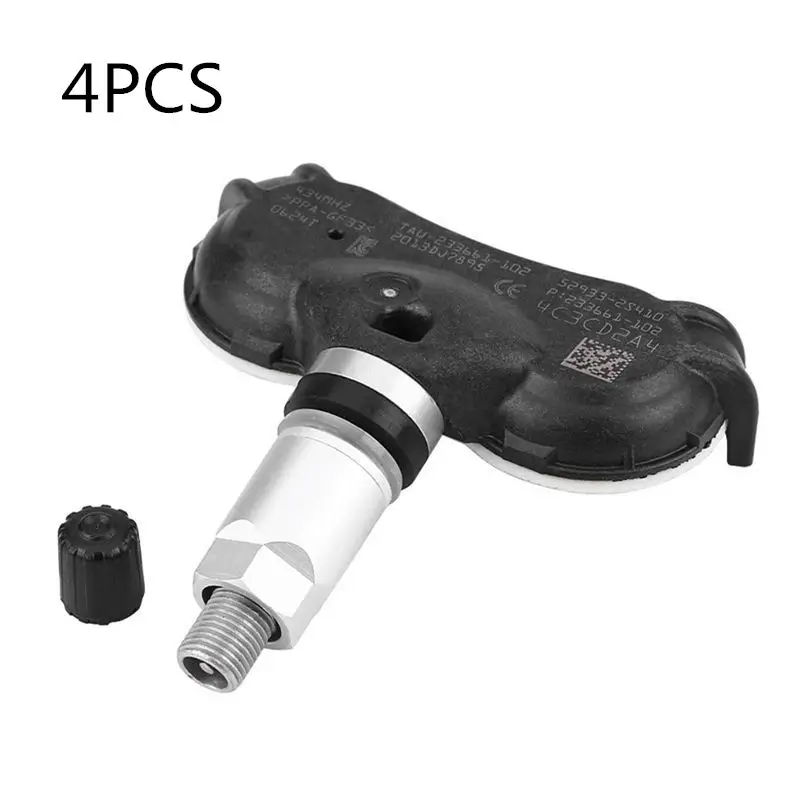 4 шт./лот 52933-2S410 датчик давления в шинах TPMS для Kia Sportage hyundai IX35 Elantra Equus 529332S410