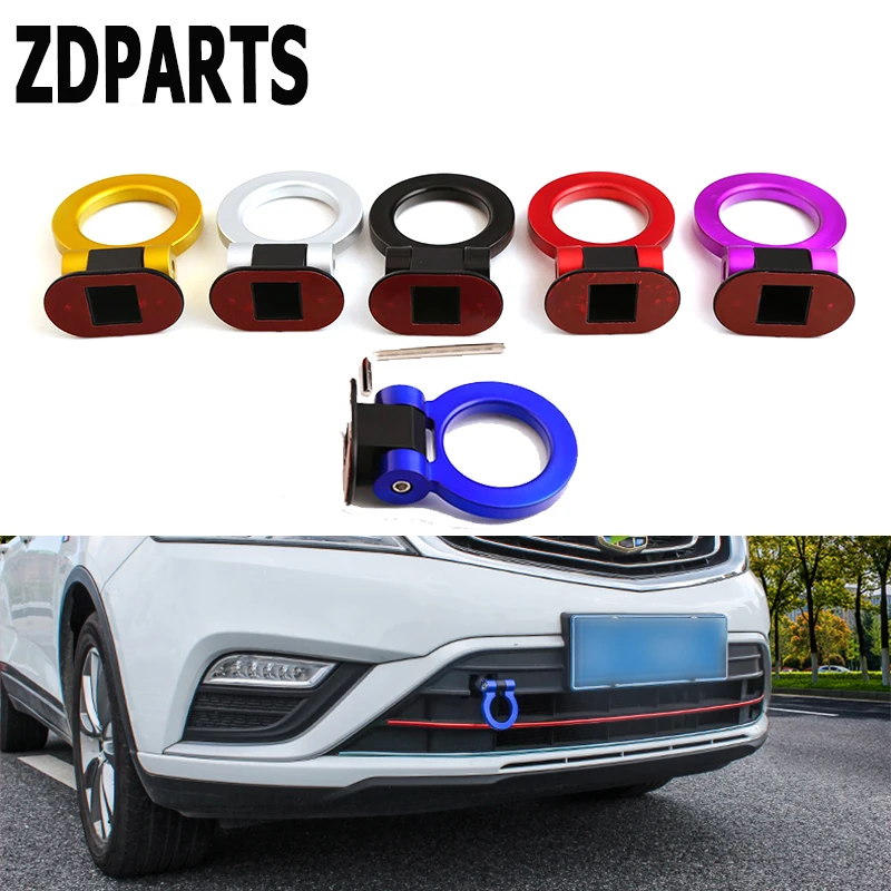 ZDPARTS стайлинга автомобилей украшения прицепа крючки станок и наклейка с надписью