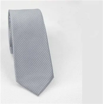 ГКНТ Новинка 2017 Cravate 6 см узкий галстук тонкий галстуки Полосатый Твердые Темно-серый шелковые галстуки для Для мужчин свадебные галстук