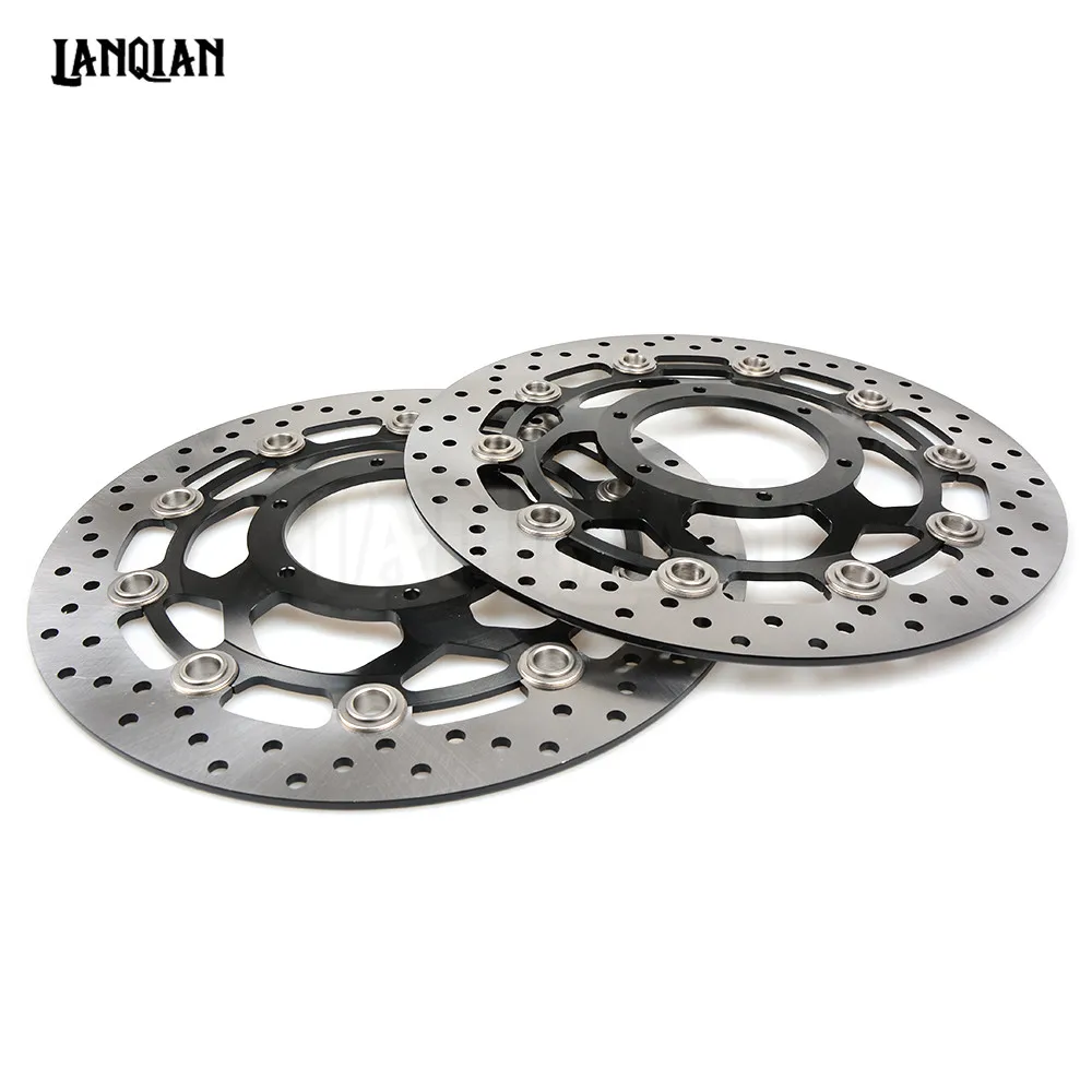 Motorcycle Front Floating Brake Disc Rotor For Honda CBR600RR 2003-2017 CBR1000RR 2004-2005 CB1300 CBR 600RR 1000RR 600 1000 RR цена Motorcycle Front Floating Brake Disc Rotor For Honda CBR600RR 2003-2017 CBR1000RR 2004-2005 CB1300 CBR 600RR 1000RR 600 1000 RR цены онлайн