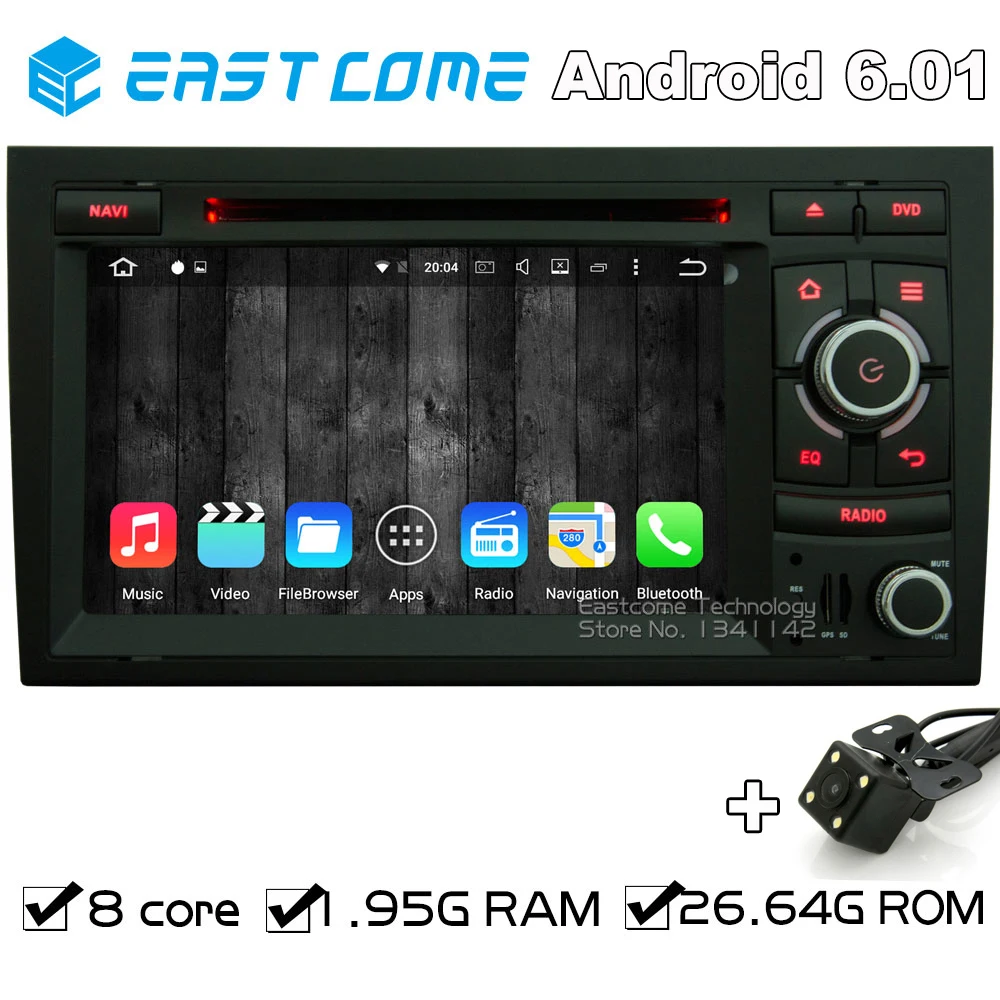 Octa Core 8 Android 6 0 Автомобильный DVD плеер для SEAT EXEO 2009 2010 2011 2012 2002 AUDI A4 2003 2004 2005 2006 2007