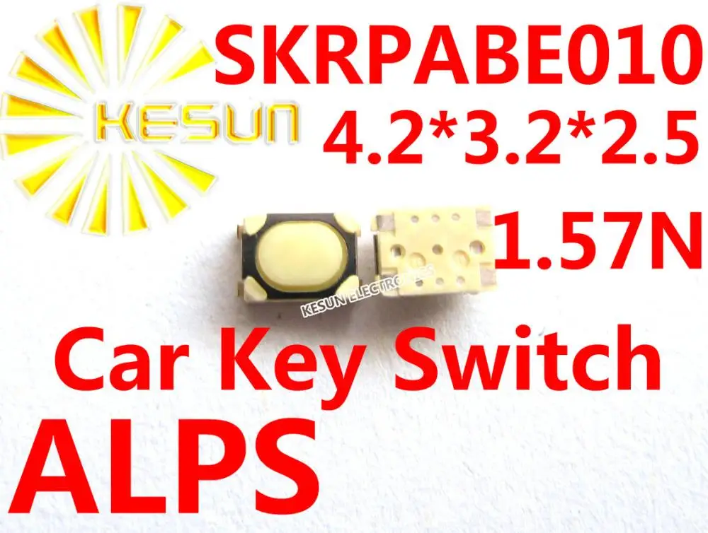 1000 шт. ALPS SKRP SKRPABE010 4.2X3.2X2. 5 Автомобильный ключ пульт дистанционного управления