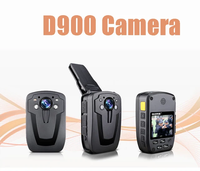 Free Shipping!128GB D900 NTK96650 Full HD 1080P Body Wore Video Police
