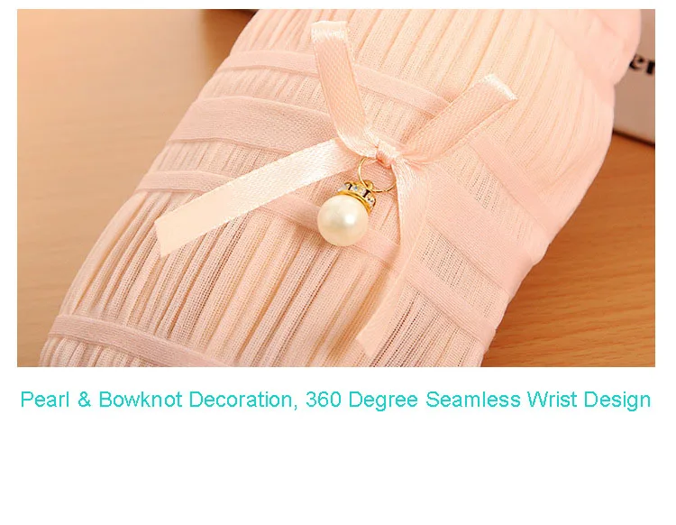 58cm Long Summer Lace Sun Gloves Femme Fingerless Gloves  Anti-UV Sunscreen Protection Ice Silk Eldiven Ladys Driving Gloves (27)