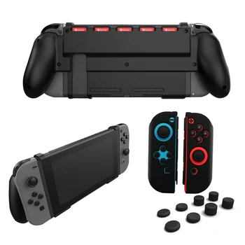 

NS Protective Guard Case Grip Gripstand Handle bracket Holder Grip w/ Game Card Slot For Nintendo Nintend Switch Accessories