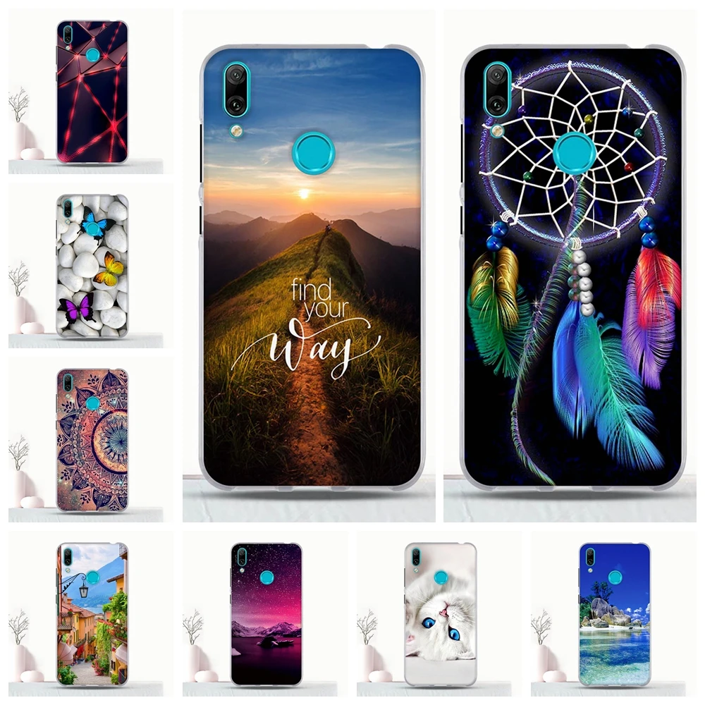 

Cover For Huawei Y7 2019 Case Silicone TPU For Huawei Y7 prime 2019 Coque Phone Protective Case For Huawei y7 prime 2019 Bumper
