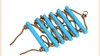 1Pcs Outdoor Indoor Plastic Ladder Rope Playground Games For Kids Climbing Rope Swing Plastic 6 Rungs PE Rope Toys For Children 5