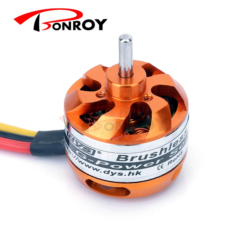 

DYS D2822 Brushless Outrunner 1100KV 1450kv 1800KV 2600KV Quadcopter Airplane Motor rc multirotor free shipping