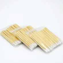 7 см 10 см Деревянный ватный тампон Косметика Перманентный макияж здоровье медицинские ювелирные изделия для ушей Чистые Палочки бутоны советы