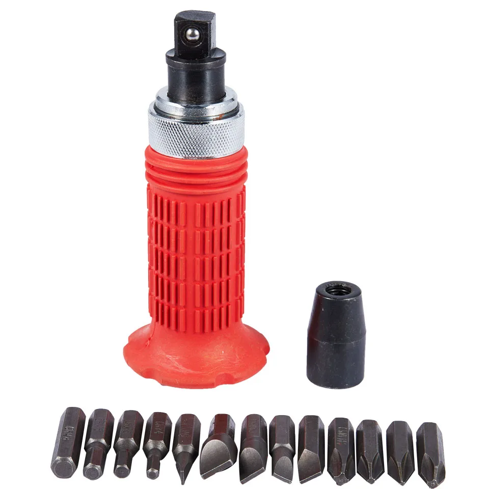 

New Arrival High Quality Multi-purpose Heavy Duty Impact Screwdriver Set Driver Chisel Tool Sleeve Kit