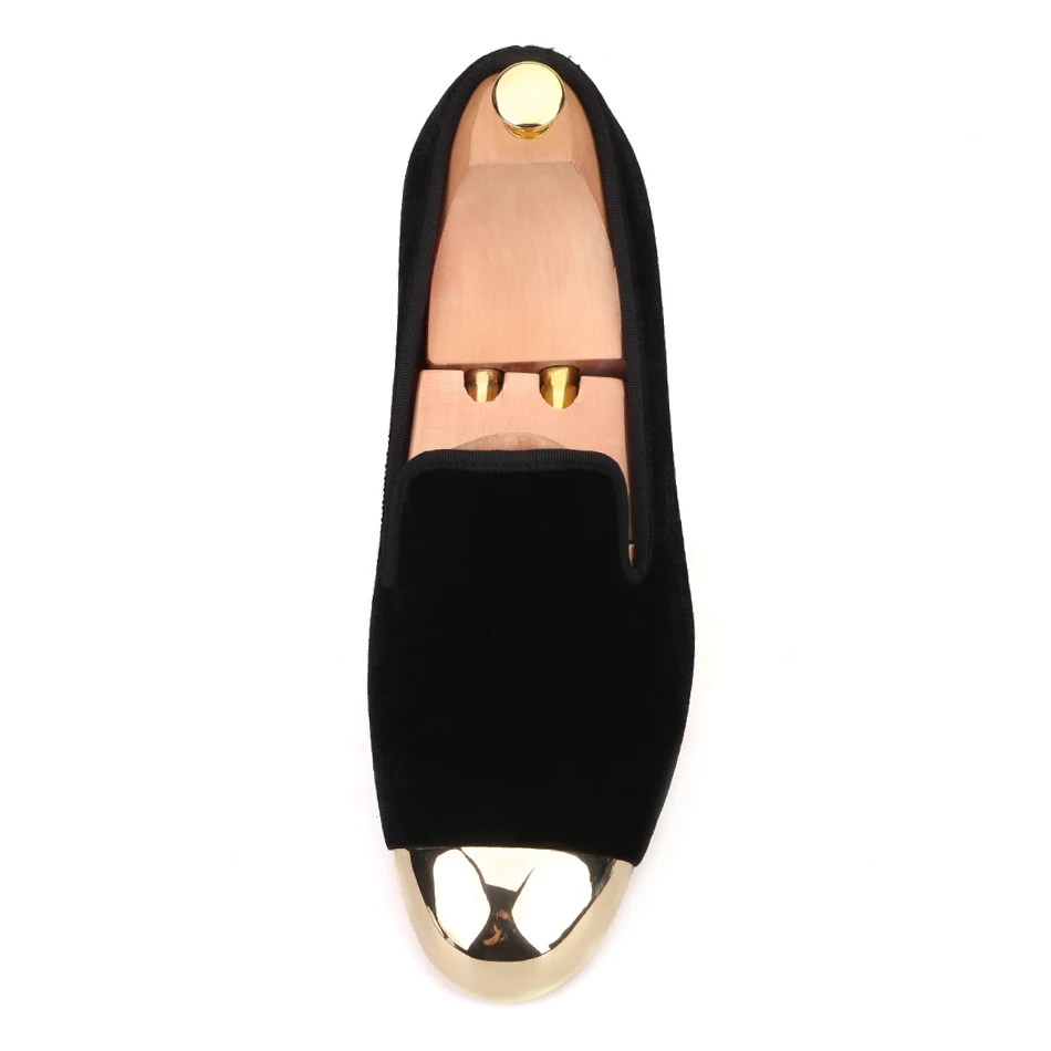 Terciopelo 4 Baile Más Ee Deslizador 17 Negro Tamaño Banquete Hombres Metal uu Nuevo Zapatos Masculino Mocasines Tinto Negro Toe vino Los Y De nnFwYg4Uq