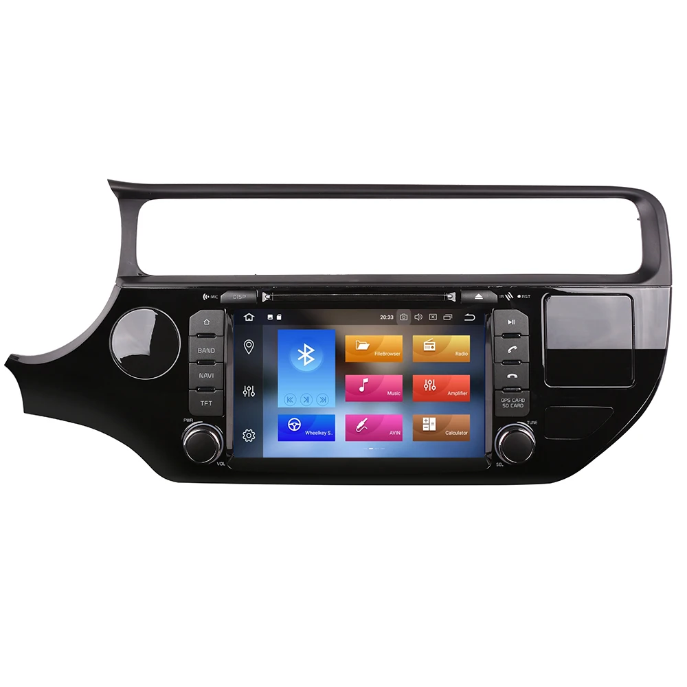 4G RAM Android 10 автомобильный dvd gps плеер для Kia rio k3 2015 2016 в приборной панели радио видео