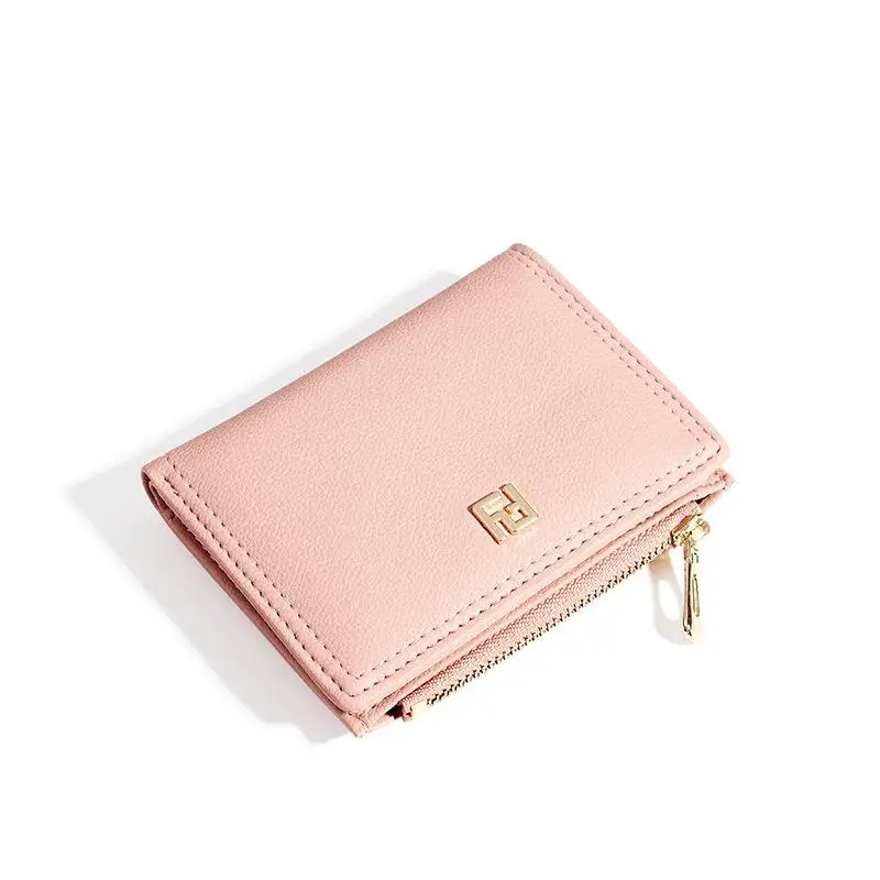 

2019 Women Small Wallet Mini Zipper Coin Purse High Quality Pu Leather Wallet Women Card Holders Young Girl Purse Pocket