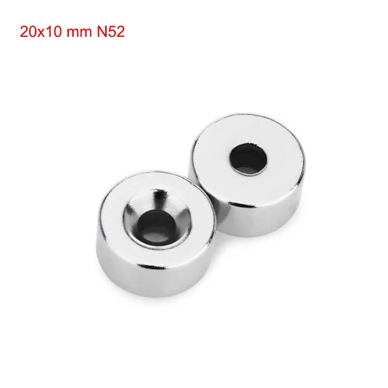 2 шт. 20x10 мм N52 NdFeB круглый магнит игрушки мощный креативный для детей взрослых DIY