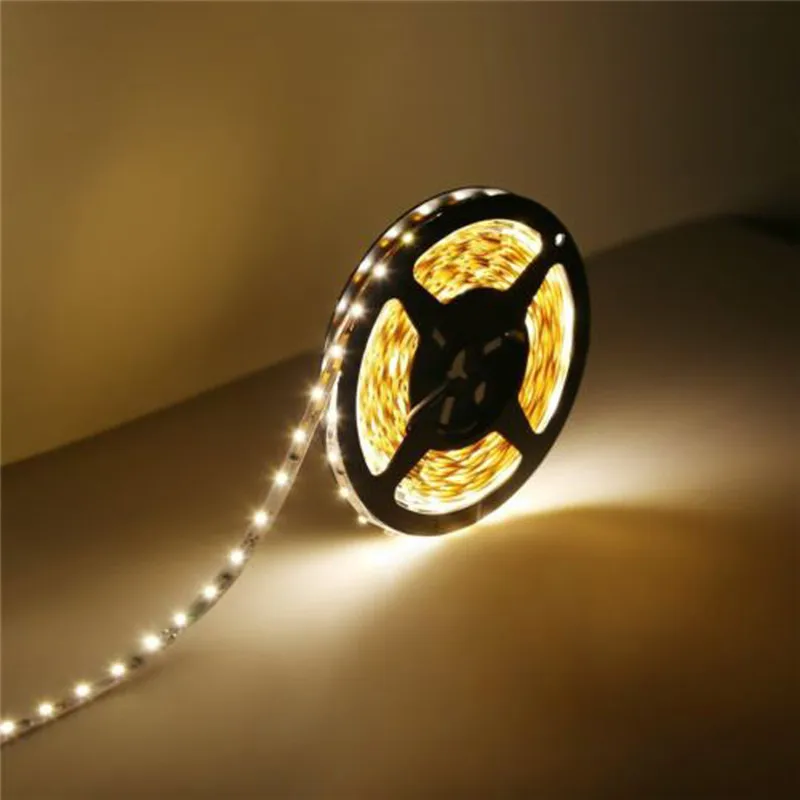 2018 12V 5M SMD 3528 300LED Non Waterproof Flexible Warm Cool White Fairy Strip Light | Лампы и освещение