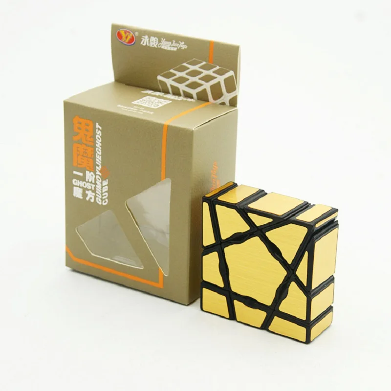 Yongjun Guimo зеркальный магический куб 1x3 Скорость дискеты антистресс Neo Cubo Magico