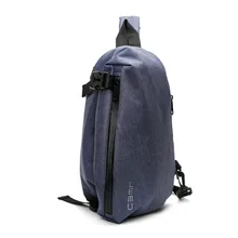 New USB Charging Design Chest Bag Pack Anti Theft Male Travel Shoulder Crossbody bags Casual Messenger Bag Men Crossbody Bag leather crossbody bags dual use men chest bag casual messenger bag fashion men shoulder travel bag anti theft back pack