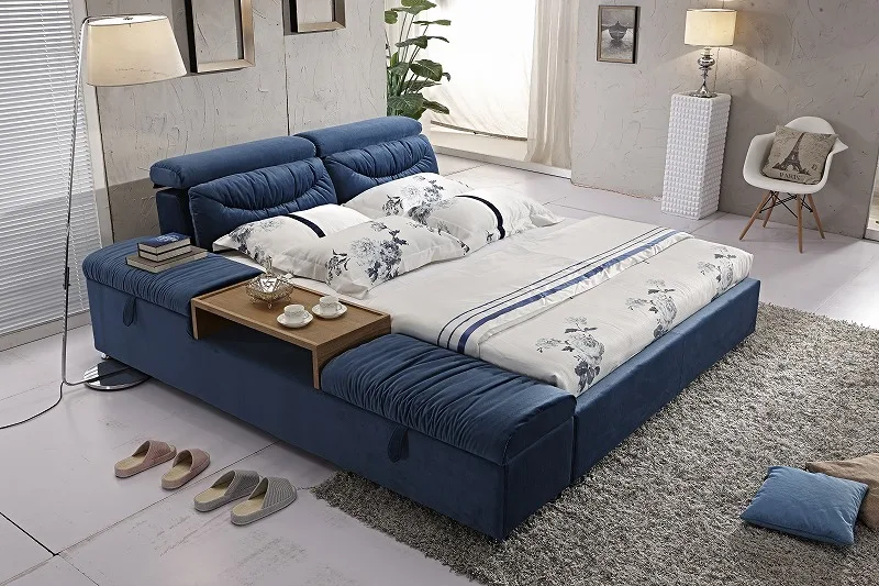 Online Get Cheap Storage Ottomans Fabric -Aliexpress.com Alibaba blue modern fabric soft bed contemporary bedroom f. - Online Get Cheap Storage Ottomans Fabric -Aliexpress.com Alibaba