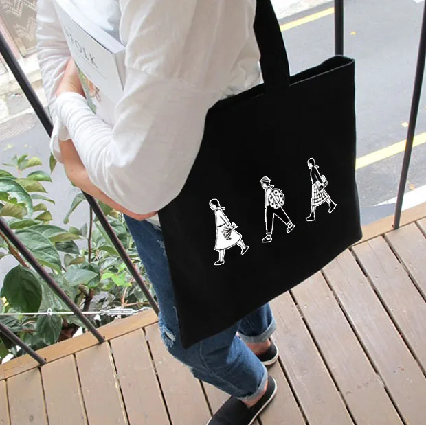 2019 женские Сумки тканевые сумка хлопка Shopping путешествия Для женщин экологический многоразовый плечо сумки для шоппинга bolsas де тела