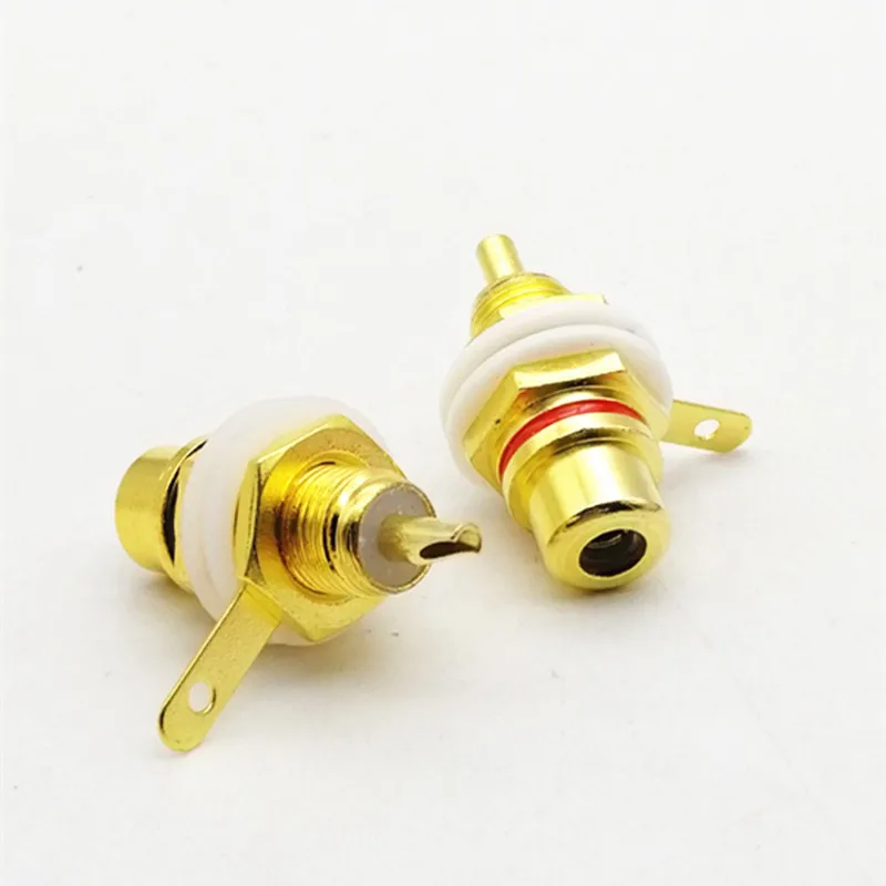 RCA Female Panel Socket 4