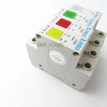 Красный Выключатель Индикатор C45D DZ47 индикатор светильник C45D сигнальная лампа красный желтый зеленый хорошее качество
