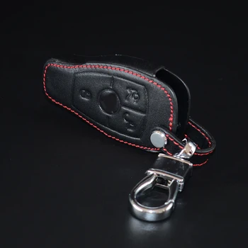 

Holder Key Bag Protect Mini For Mercedes-Benz E C R CL GL SL CLK Shell Car Black