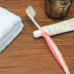 Оптовая продажа 8 шт. Новая супер мягкая щетка Зубная щетка для мужчин профилактическая зубная щетка для ухода за полостью рта удалить