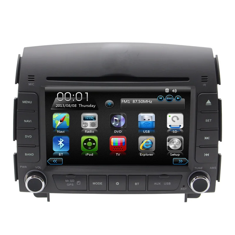 Perfect 2 Din 7" Car GPS DVD player For Hyundai sonata NF 2004 2005 2006 2007 2008 3G/Wifi USB port Radio RDS Ipod TV BT Navigation Maps 15