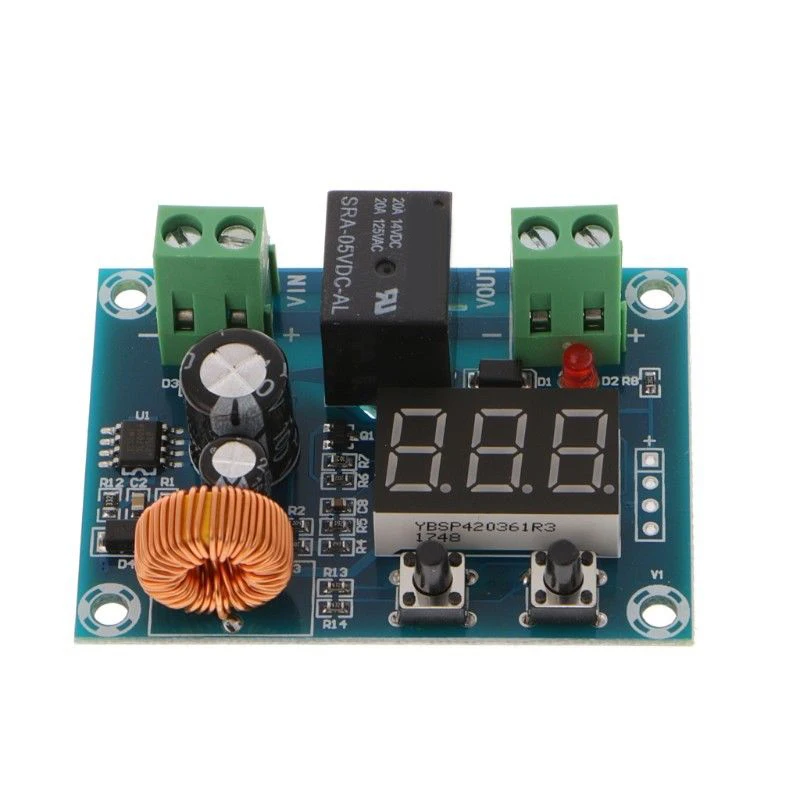 

Board Battery Protection Module 57*42*19mm 12-36V Over-discharge Low Voltage Disconnect Protection Output Fine