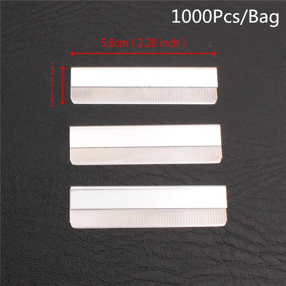 High Quality 1000Pcs Feather Blades Professional Eyebrow Blade Cosmetic
