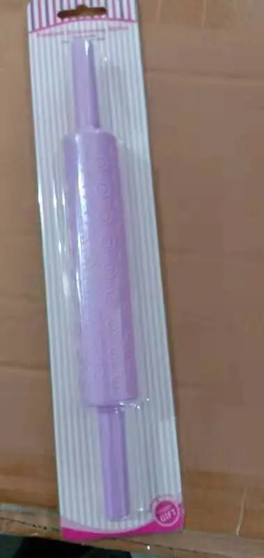 1 шт. пластиковый узор Скалка торт тиснение ролик Sugarcraft украшения Скалка кухонные инструменты для выпечки «сделай сам»