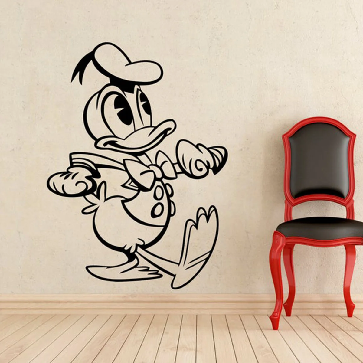 Donald Duck Wall Sticker Mickey Mouse Cartoons Vinyl Decal Home Interior Kids Girl Boy Room Nursery Art Decoration Mural G488