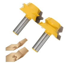 High Quality 2pcs Professional Rail Stile Router Bit 1 2 inch Shank font b Woodworking b