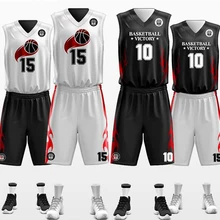 Ngift детский мужской женский баскетбольный тренировочный набор на заказ полностью сублимационный без рукавов баскетбольные Джерси шорты