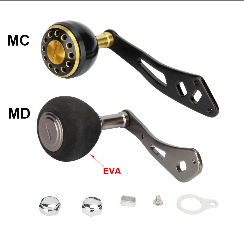 RoseWood Fishing Reel Handle Metal EVA Knobs DIY For Shimano Daiwa Abu Garcia Casting Jig Reel Handles Accessories  (5)