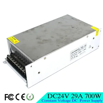 

Regulated DC24V 29A 700W Switching Power Supply Driver Transformer 110 220V AC Input to DC 24V SMPS for LED Strip