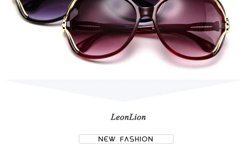 round sunglasses LeonLion 2021 Flower Sunglasses Women Gradient Classic Vintage Ladies Oversized Sun Glasses UV400 Glasses Feminino big frame sunglasses