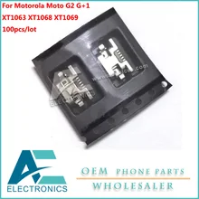 100 шт./лот зарядки Порты и разъёмы для Motorola Moto G2 G+ 1 XT1063 XT1068 XT1069 USB зарядка Порты и разъёмы Разъем наборы аксессуаров для телефонов