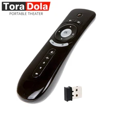 TORA DOLA Air mouse 2,4G беспроводной соматосенсорный пульт дистанционного управления, встроенный 6 осей для ПК, Android Tv Box, Android проектор